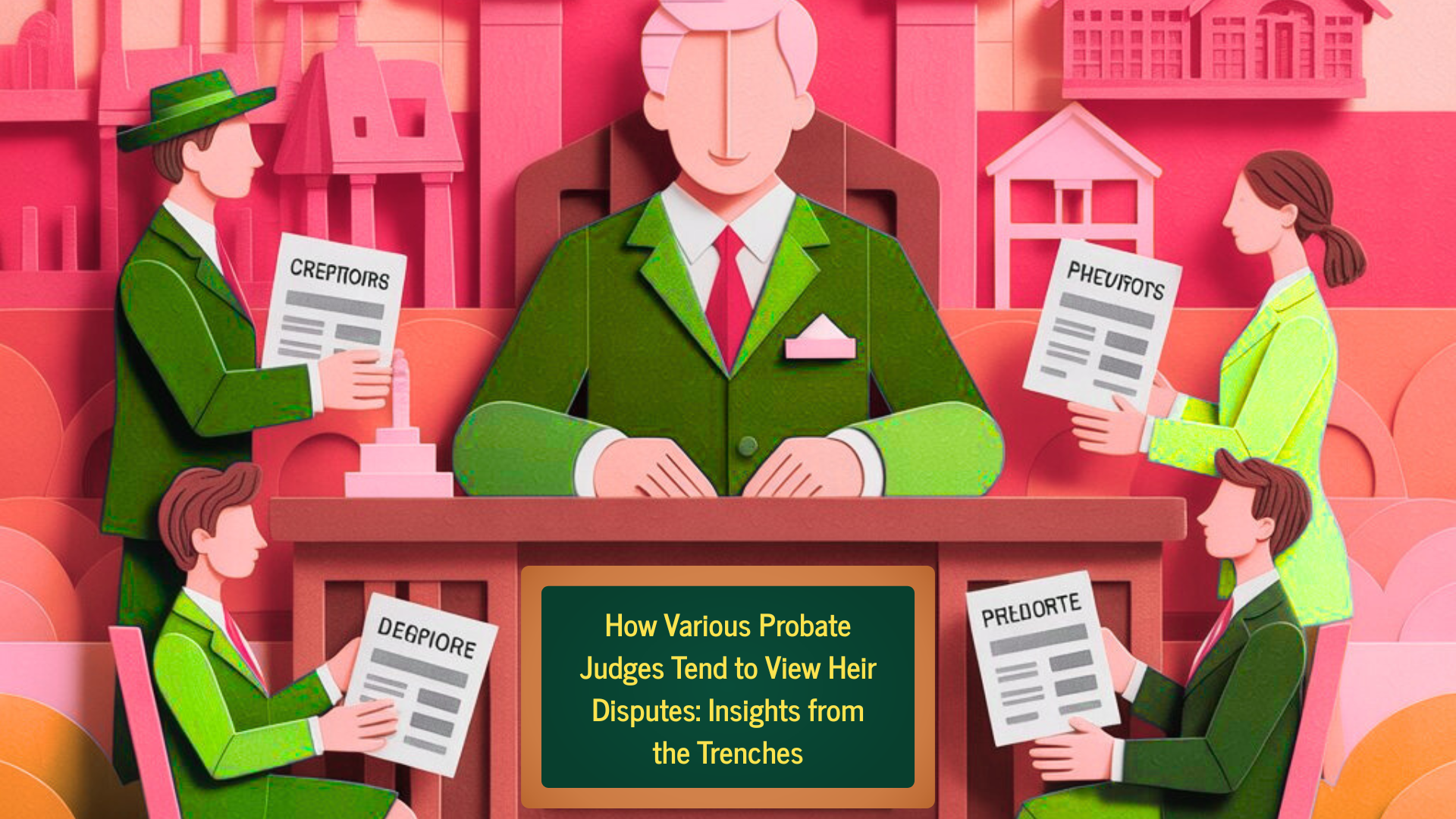 How Various Probate Judges Tend to View Heir Disputes