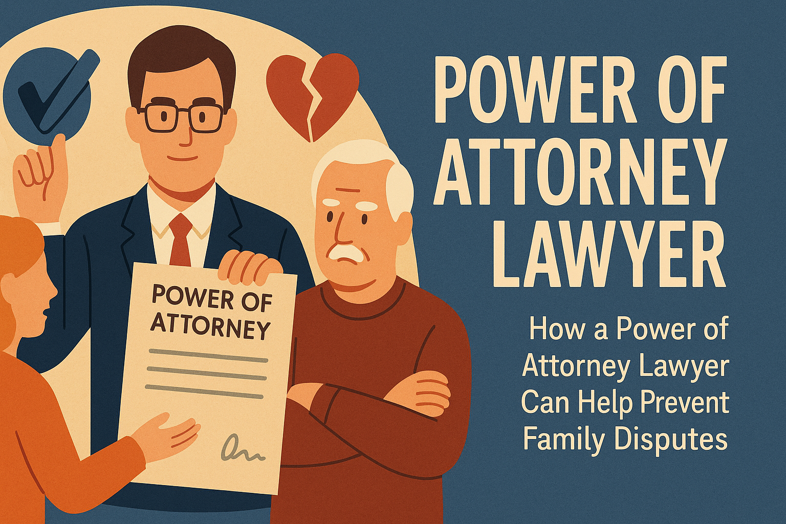 Power of Attorney Lawyer: Preventing Family Disputes