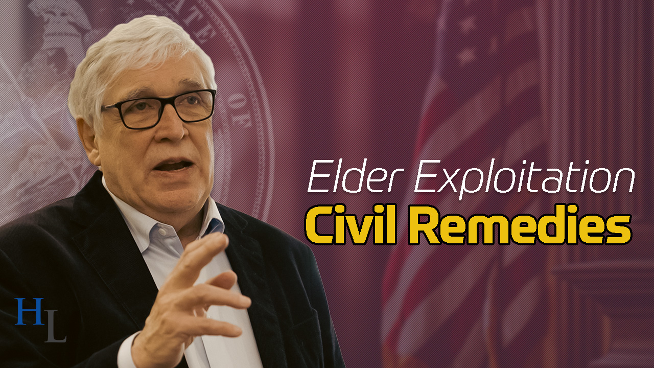 Elder Exploitation Civil Remedies