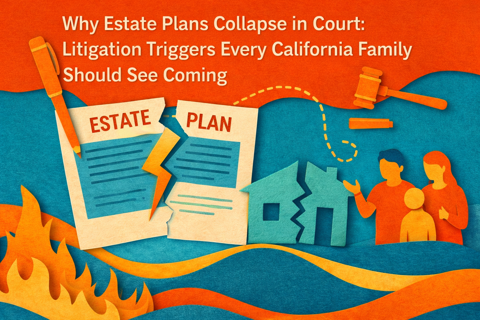 Why Estate Plans Collapse in Court: Litigation Triggers Every California Family Should See Coming