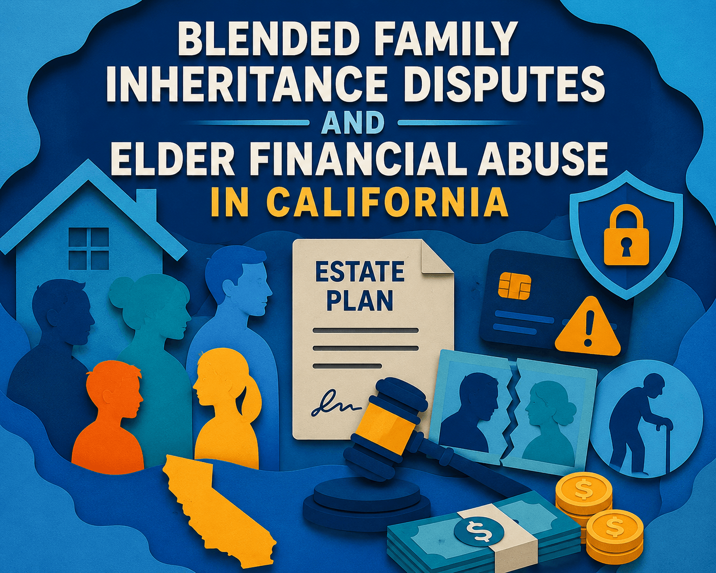 Blended Family Inheritance Disputes and Elder Financial Abuse in California: What Families Need to Know