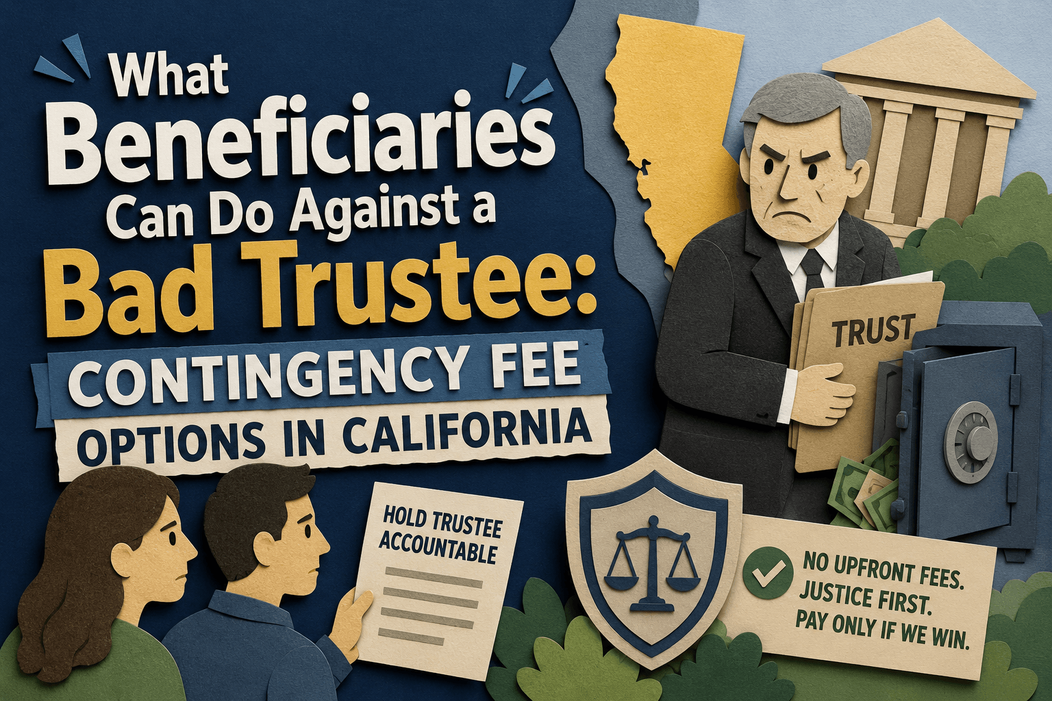 What Beneficiaries Can Do Against a Bad Trustee: Contingency Fee Options in California