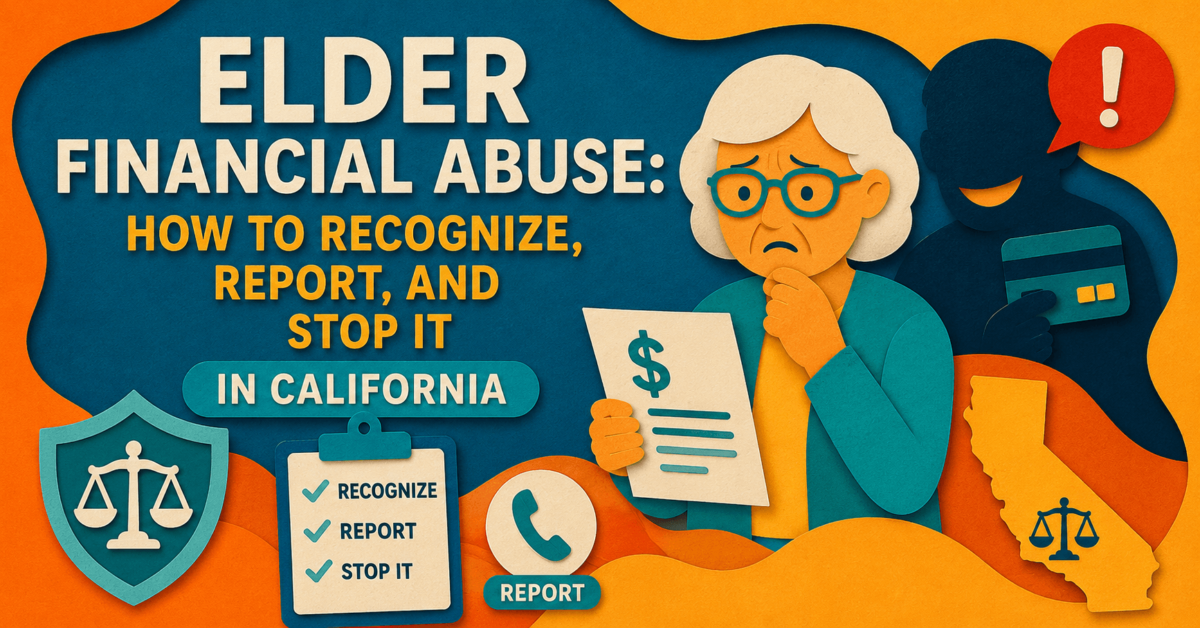 Elder Financial Abuse: How to Recognize, Report, and Stop It in California