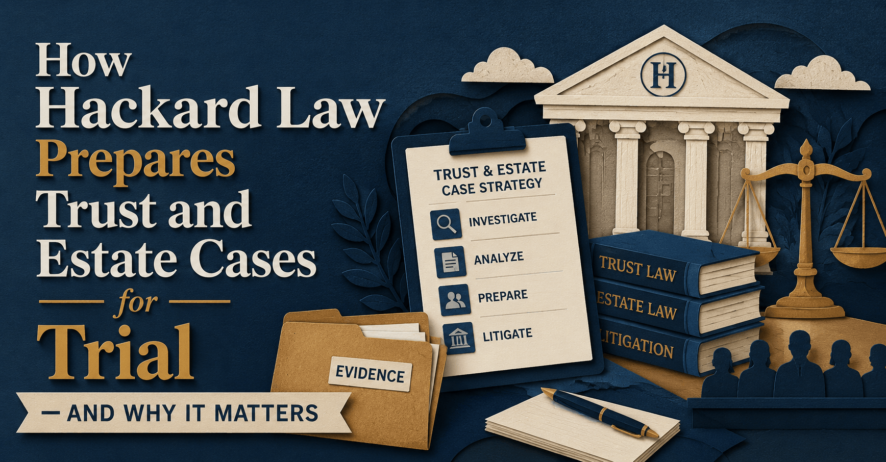How Hackard Law Prepares Trust and Estate Cases for TriaL