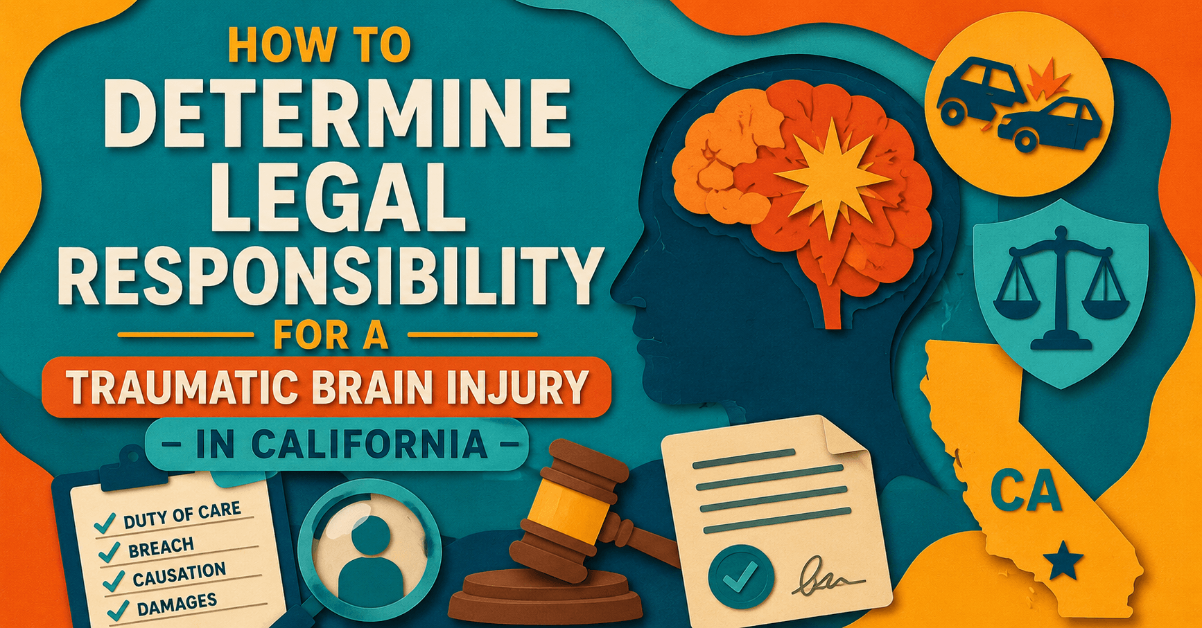 How to Determine Legal Responsibility for a Traumatic Brain Injury in California