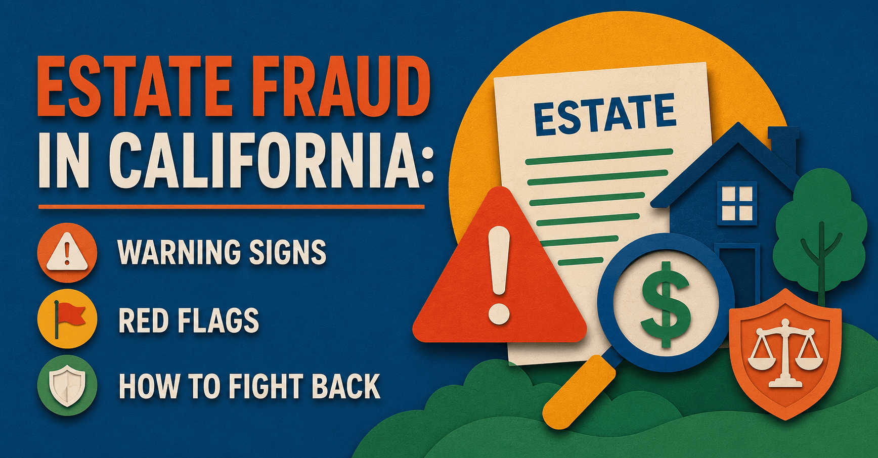 Estate Fraud in California: Warning Signs, Red Flags, and How to Fight Back
