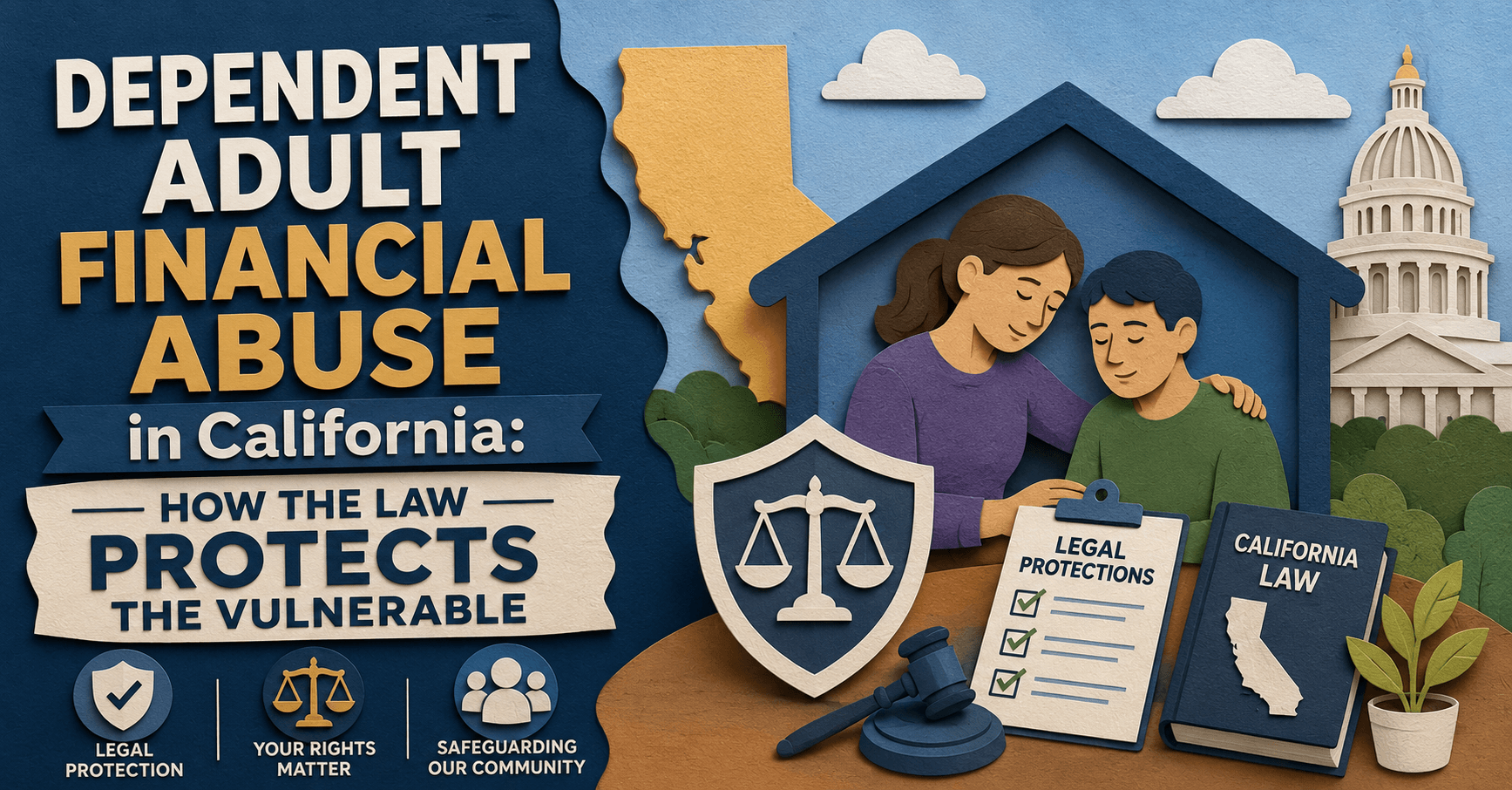 Legal protections for dependent adults in California