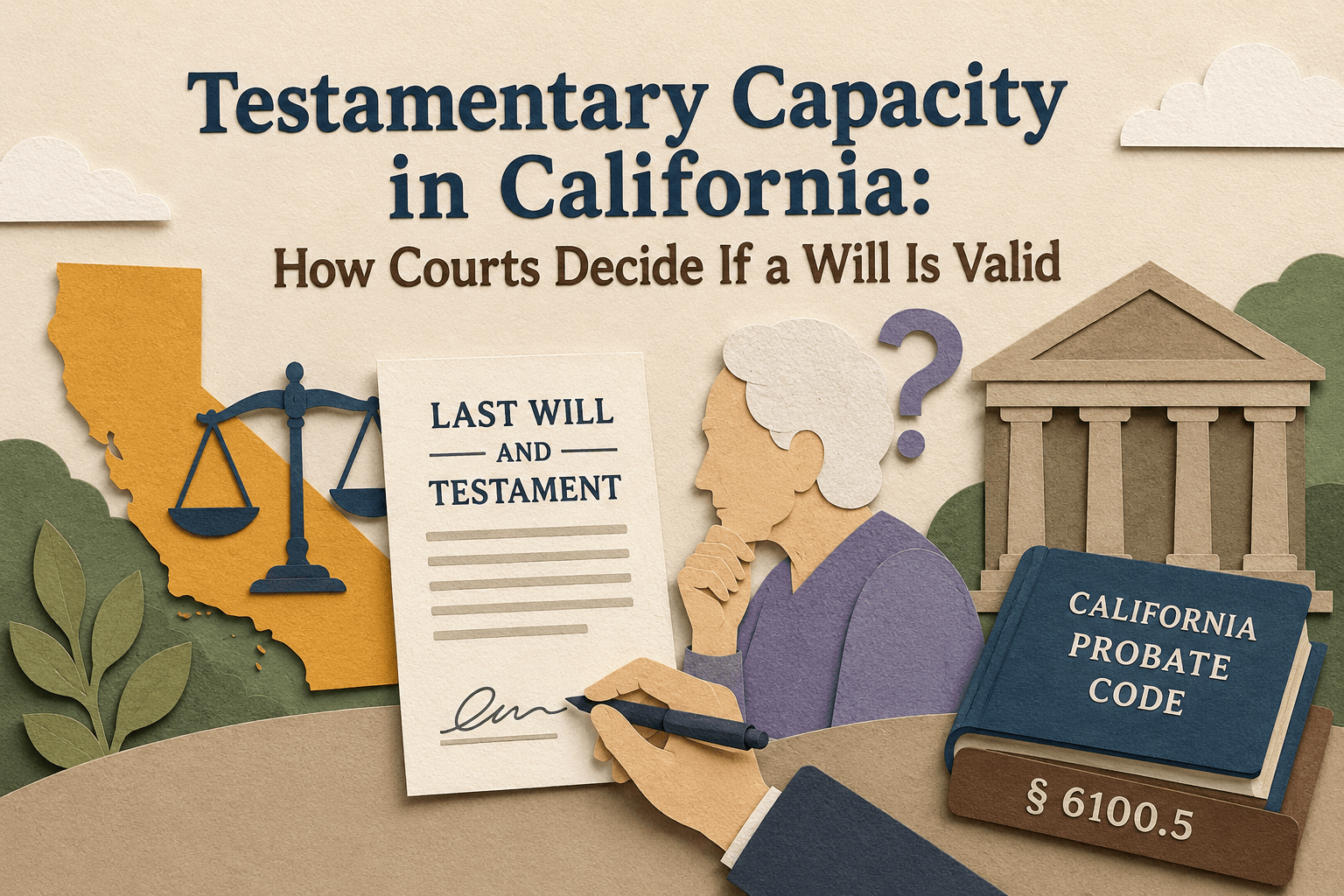Testamentary Capacity in California How Courts Decide If a Will Is Valid