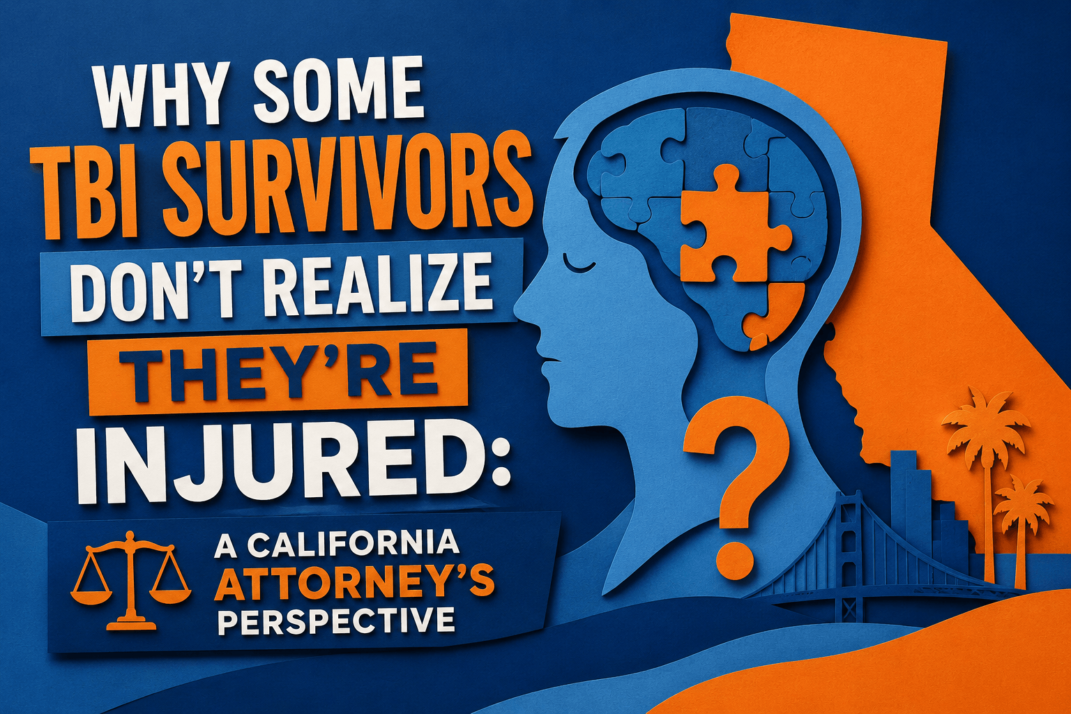Why Some TBI Survivors Don’t Realize They’re Injured: A California Attorney’s Perspective