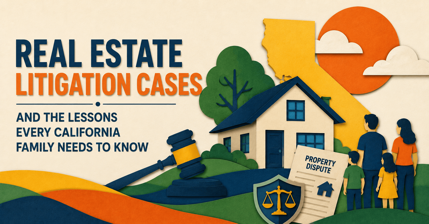 Real Estate Litigation Cases and the Lessons Every California Family Needs to Know