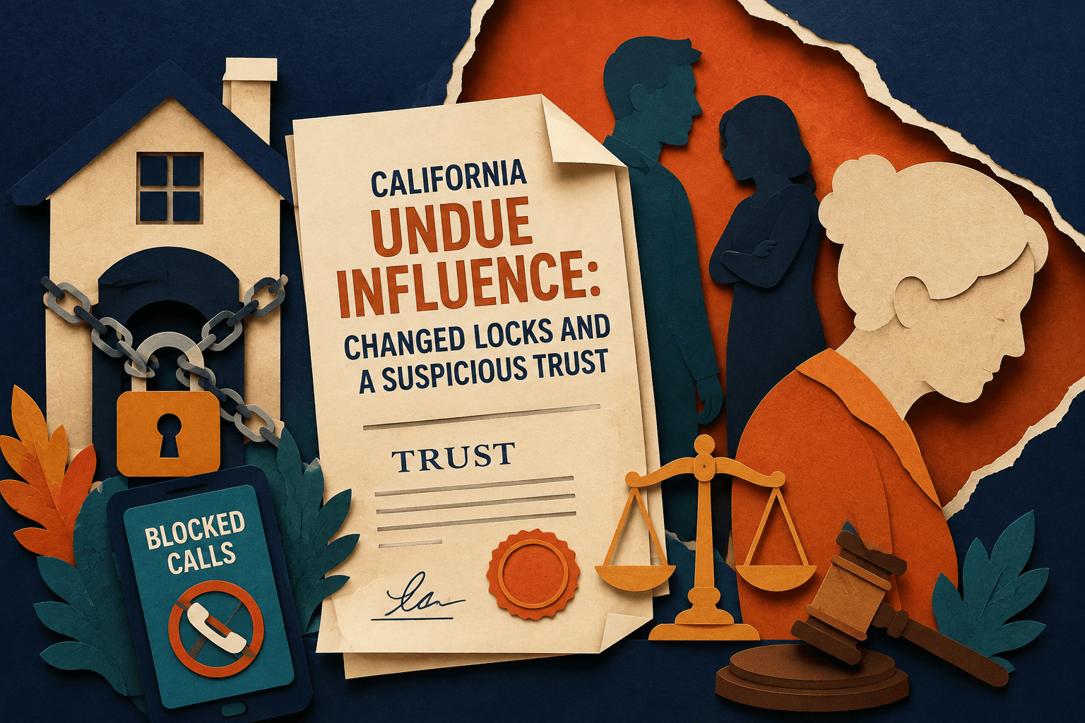 Changed Locks and a Suspicious Trust California Undue Influence