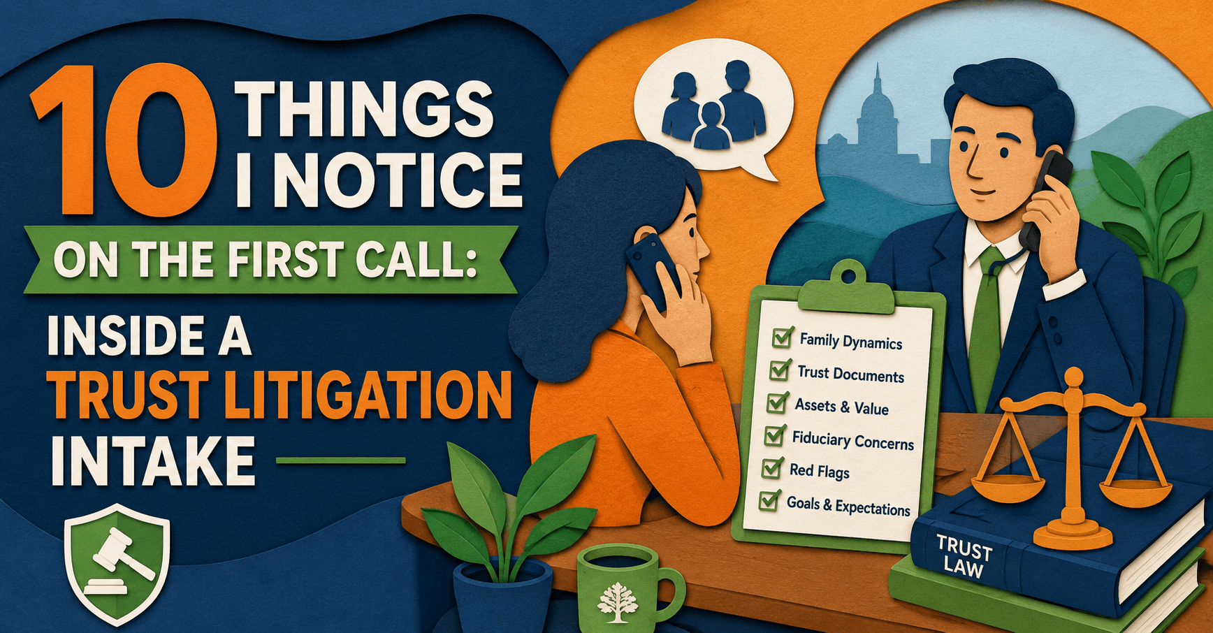 First Call Inside a Trust Litigation Intake