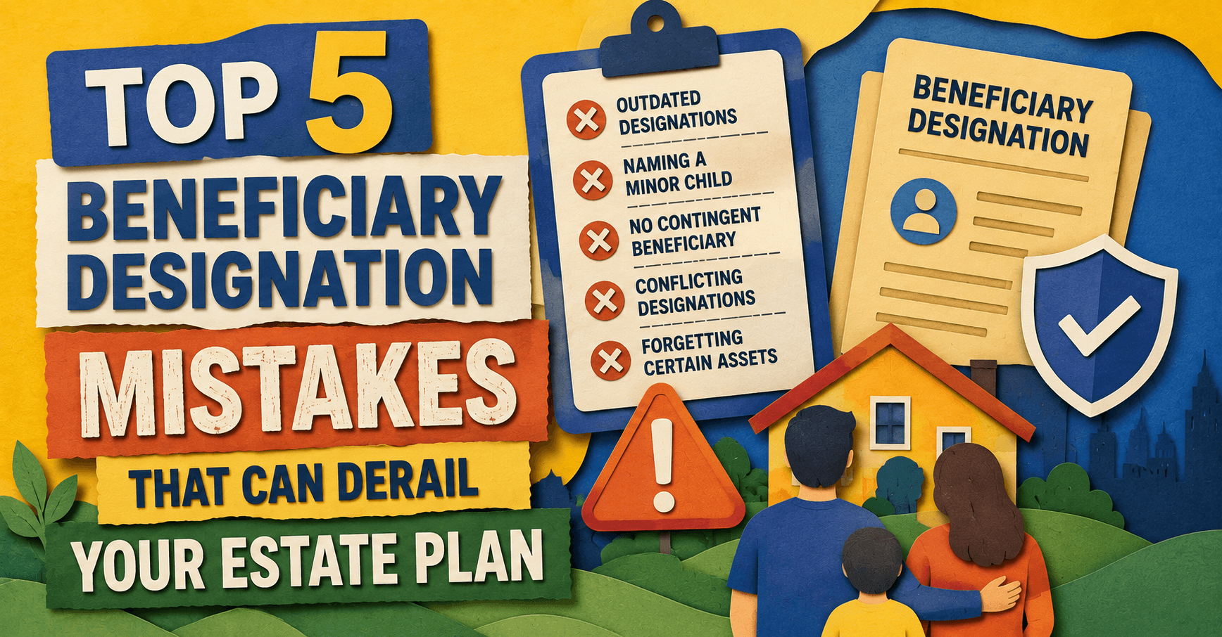 Top 5 Beneficiary Designation Mistakes That Can Derail Your Estate Plan